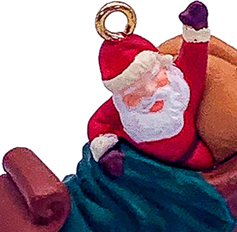 1996 Hallmark Keepsake Miniature Night Before Christmas Tree Ornament in Box